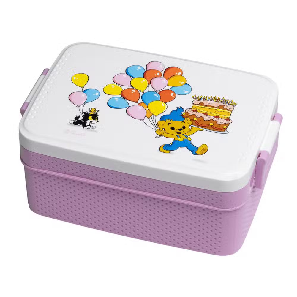Bamse Madkasse Pink