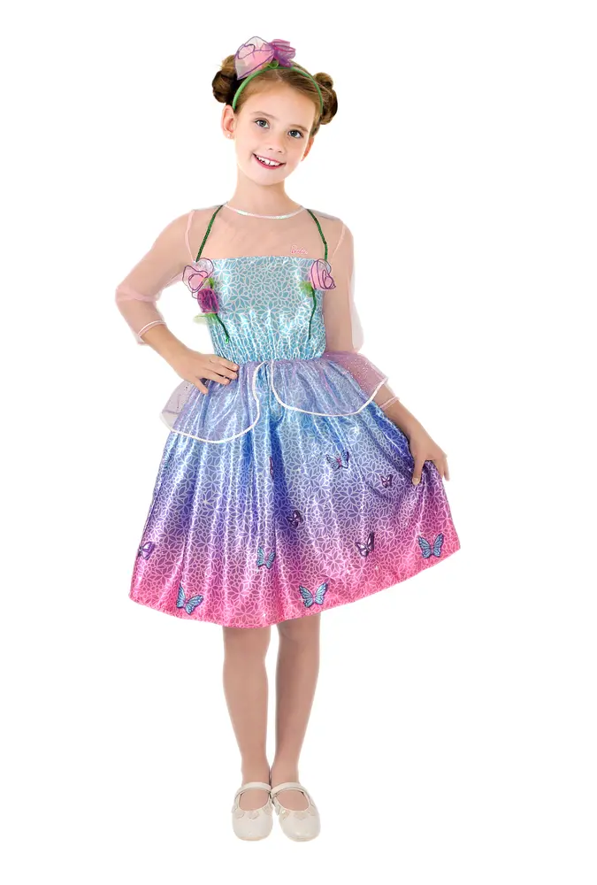 Barbie Forårsprinsesse Kostume Multi  -  år