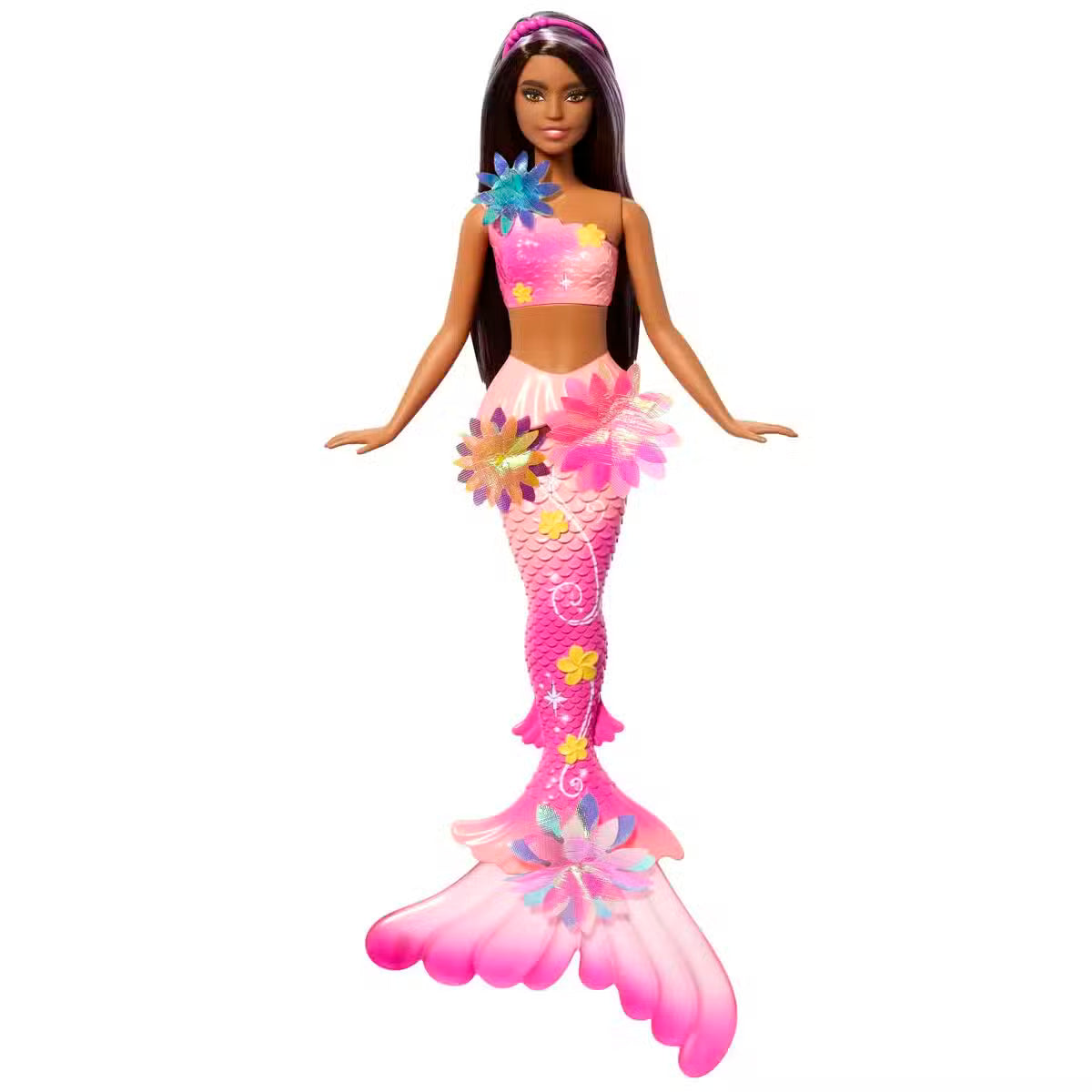 Barbiedukke Havfrue Blooming Magic Pink