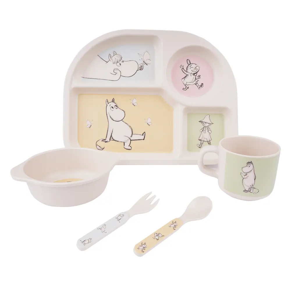 Barbo Toys Moomin Mealtime Set      Rooms Plate   Dele