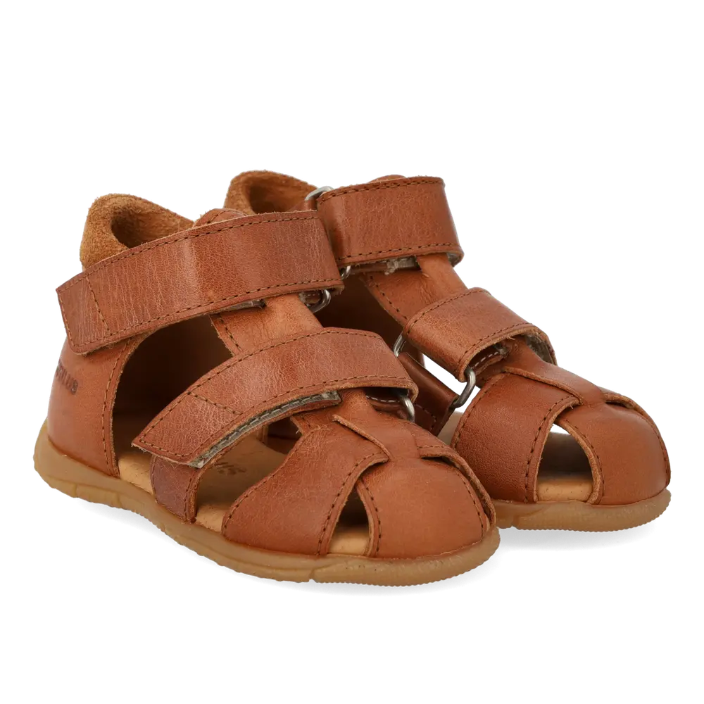 Begynder Sandal    Velcro Cognac Cognac 21