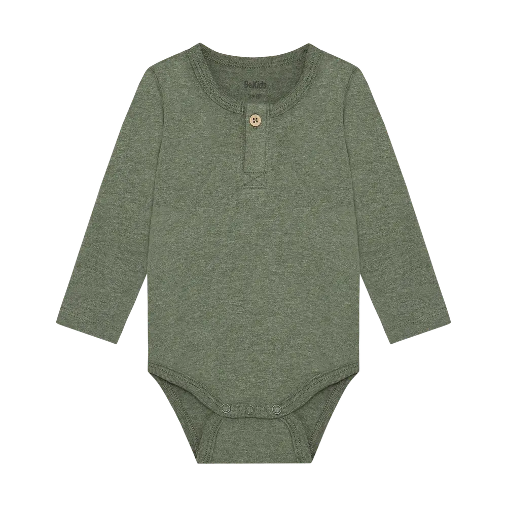 Bekids Langærmet Body Four Leaf Clover 80