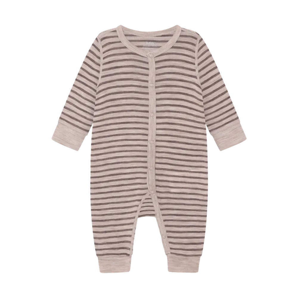 Bekids Uld Heldragt Mocha Meringue 60