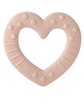 Bibs Baby Bitie  Bidering  Heart  Blush