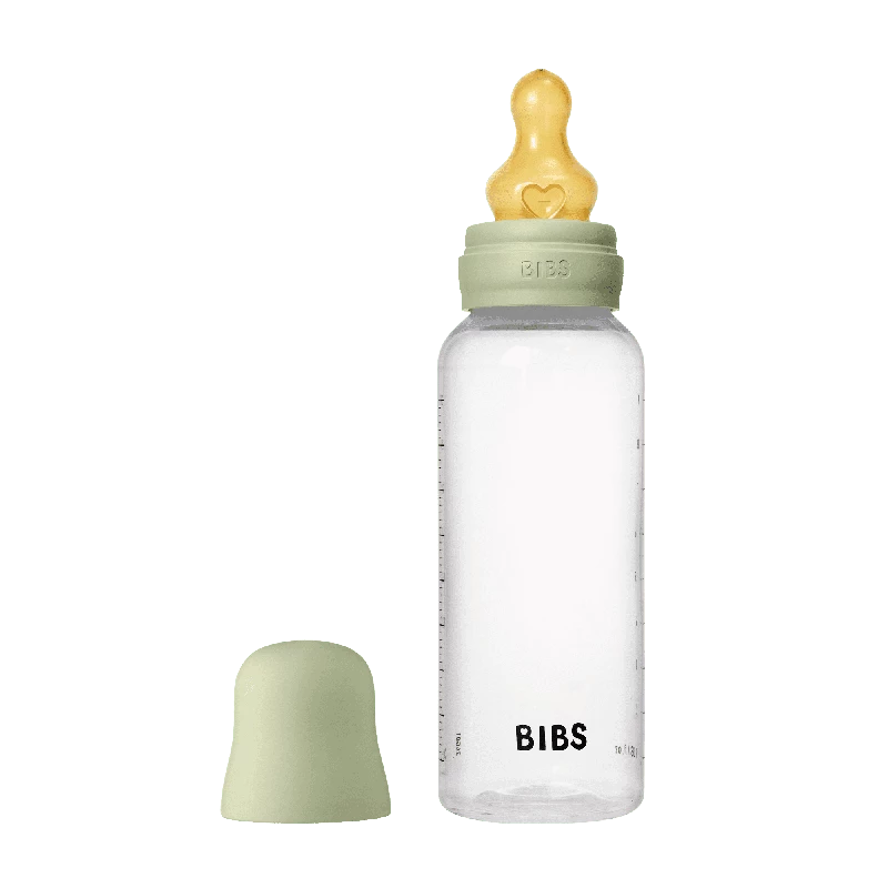 Bibs Baby Flaske Rund Latex   Pack 270 Ml Medium Flow Sage