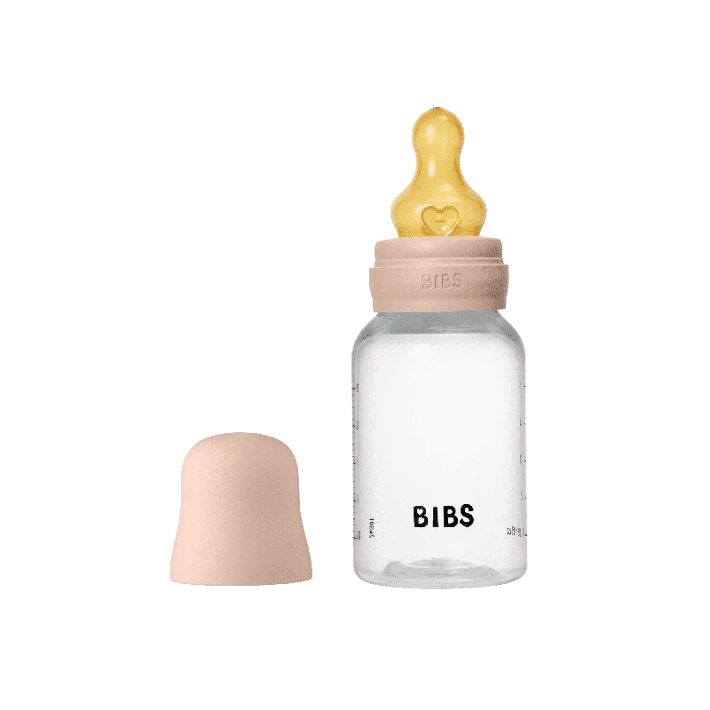 Bibs Baby Flaske Rund Latex   Pack 150 Ml Slow Flow Blush