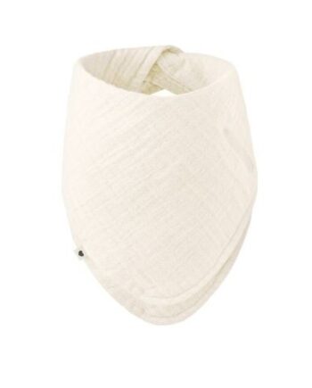 Bibs Bandana Bib  Savlesmæk  Onesize  Ivory