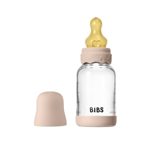 Bibs Boheme Glas Babyflaske  120 Ml  Latex