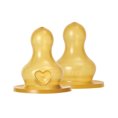 Bibs Bottle Nipple  Flaskesut  -pak  Latex  Slow Flow