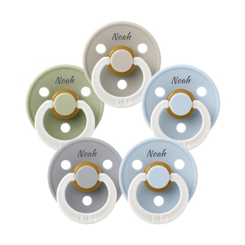Bibs Colour Night  Str      -  Mdr    Rund Latex  Sutter Med Navn   -pak