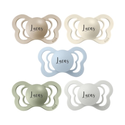 Bibs Couture  Str        Mdr  Anatomisk Latex  Sutter Med Navn    -pak