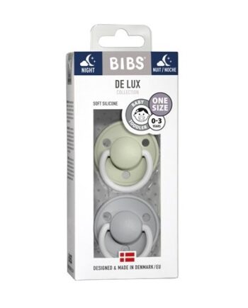 Bibs De Lux Night  -pak  One Size   -36 Mdr  Rund Silikone