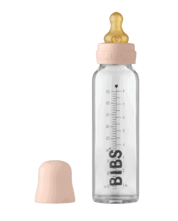 Bibs Glassutteflaske Latex 225ml Blush