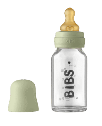 Bibs Glassutteflaske Latex 110ml Sage