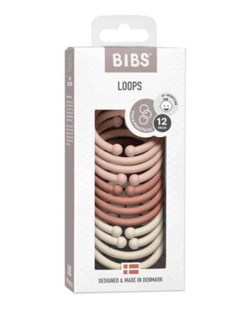 Bibs Loops Blush Woodchuck Ivory