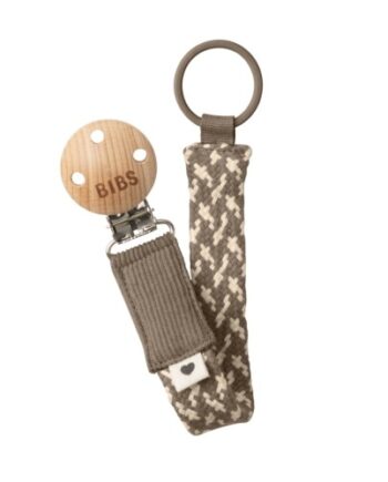 Bibs Paci Braid  Suttesnor  Dark Oak   Vanilla