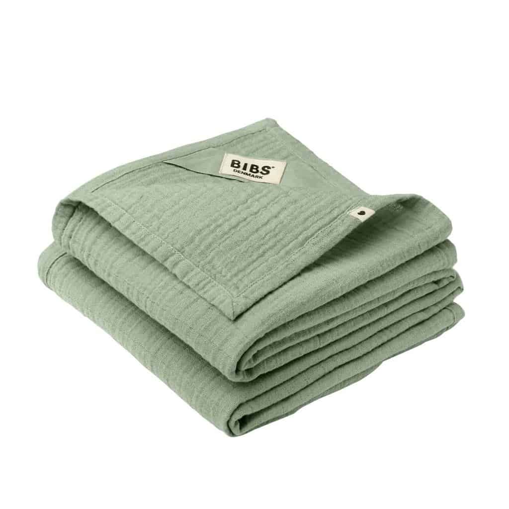 Bibs Stofble Muslin Sage
