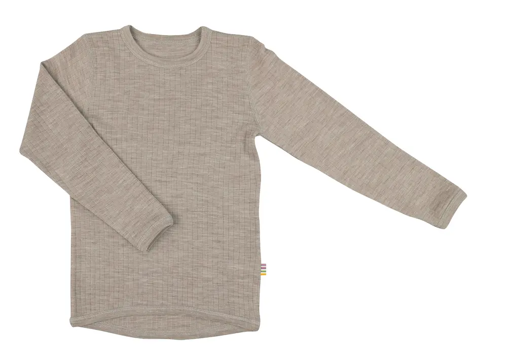 Bluse   Lange ærmer Sesame Melange 90