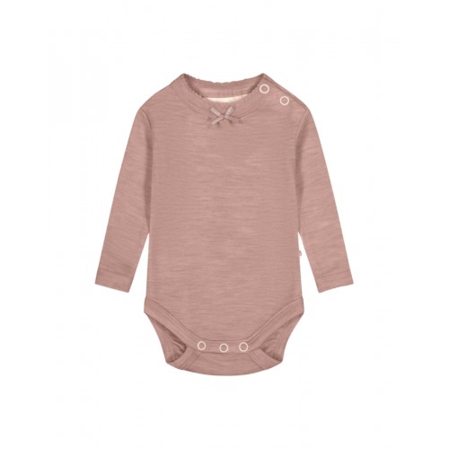 Body Med Knapper   100  Merino Uld  Oeko-texâ  62 Soft Rose