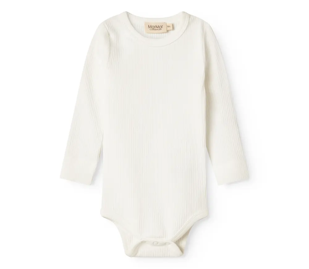 Body Med Lange ærmer Gentle White 62