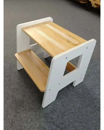 Børneskammel Hvid