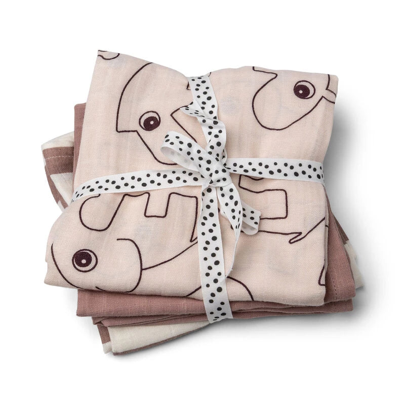 Burp Cloth   Pack Gots Deer Friends Powder