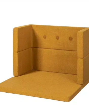 By Klipklap Play Fold Square Mustard    Mustard