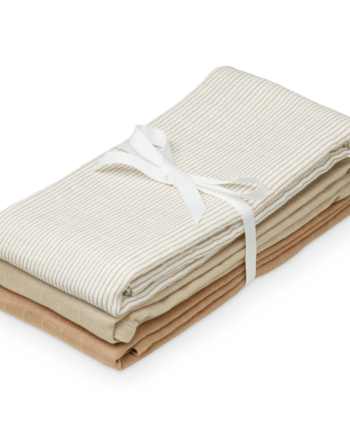 Cam Cam Copenhagen Stofbleer Mix  -pak Classic Stripes Camel Latte