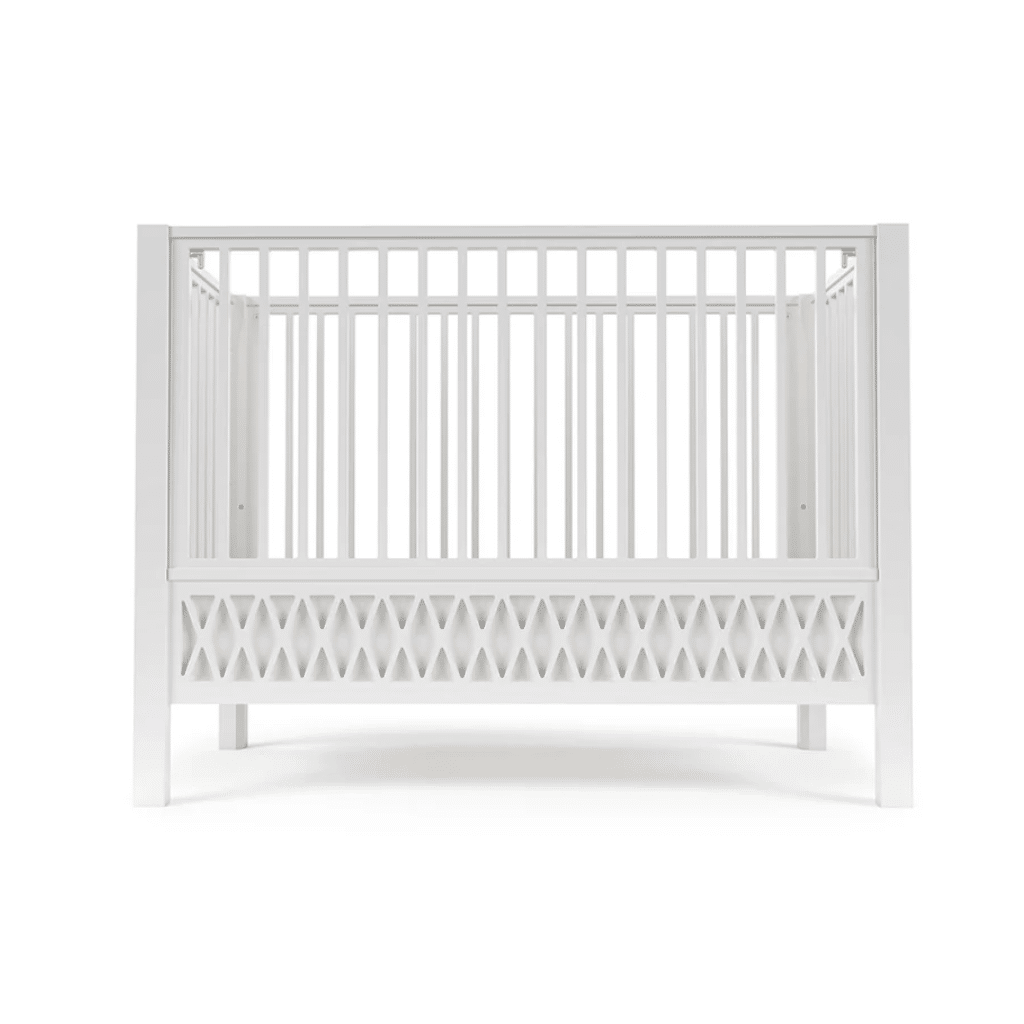Cam Cam Harlequin Babyseng  60x120cm  Fsc Mix Hvid