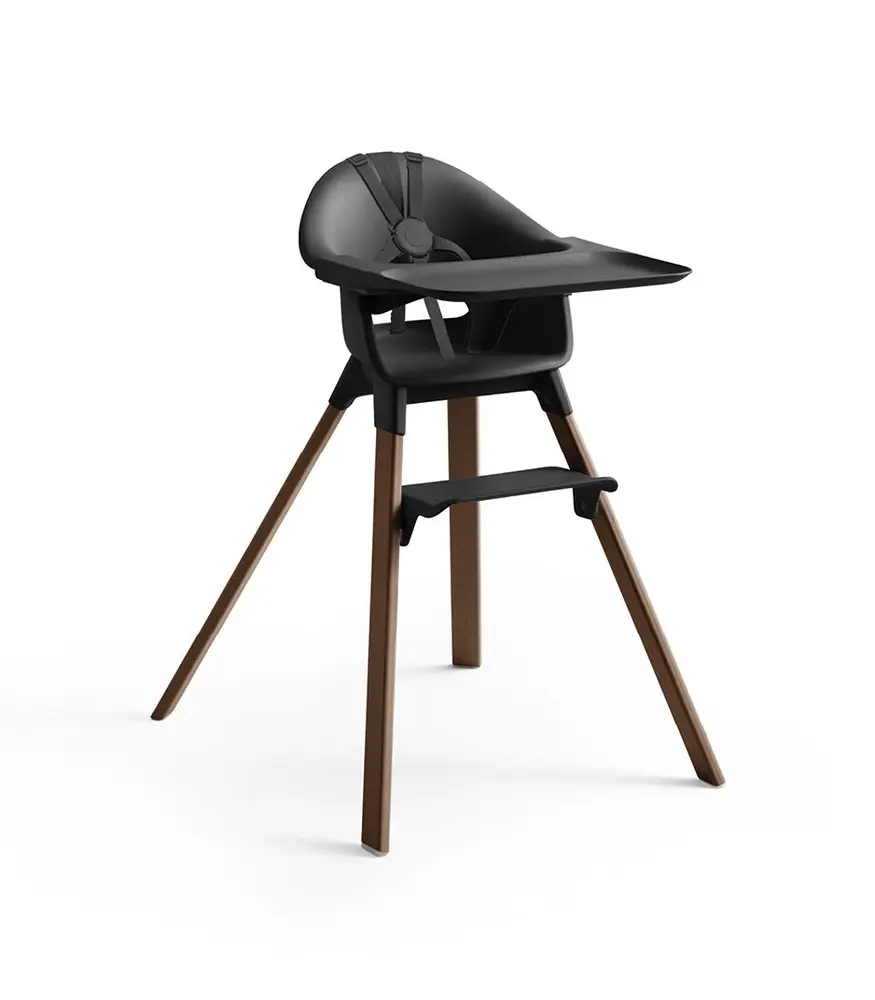 Clikk Højstol  Warm Brown Sort