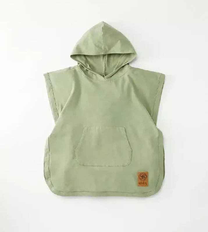 Cloby Uv Poncho Olive Green   -  år