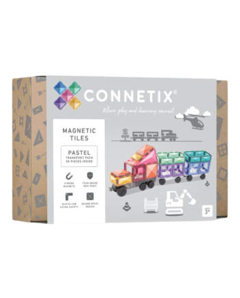 Connetix Pastel Transport 50 Dele