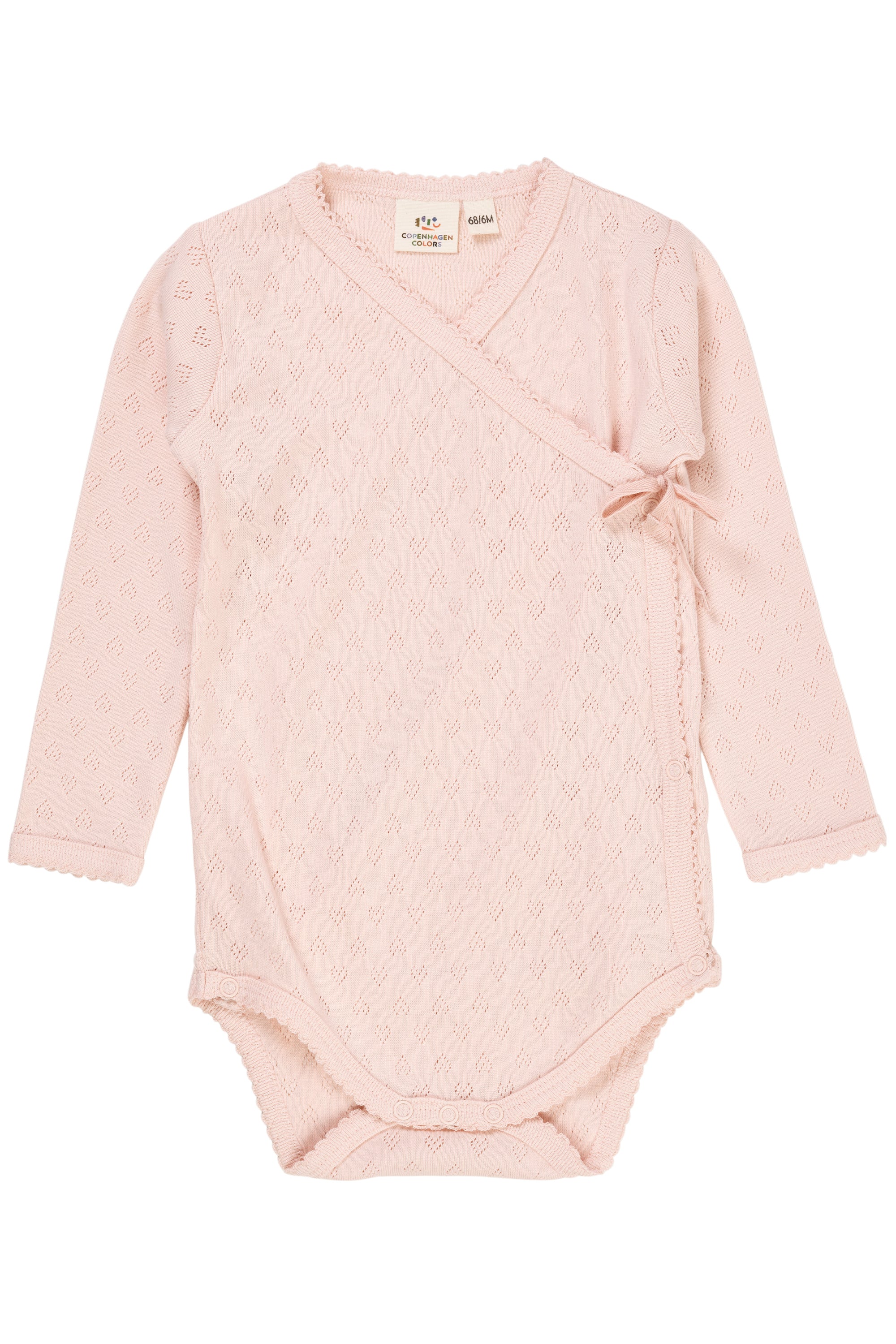 Copenhagen Colors Pointelle Heart Body Dusty Rose 50 Cm