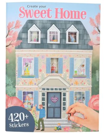 Create Your Klistermærkebog Sweet Home