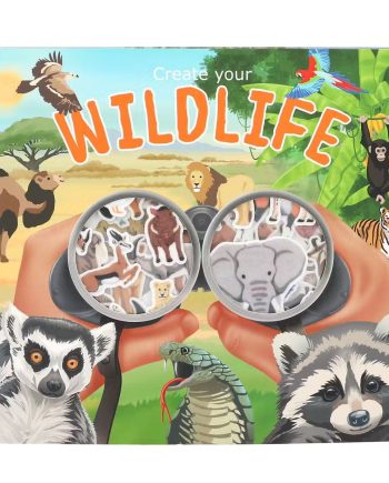 Create Your Klistermærkebog Wild Life