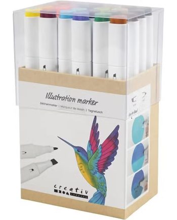 Creative Twin Markers 24 Pak
