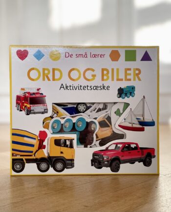 De Små Lærer Ord Og Biler Aktivitetsæske