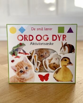 De Små Lærer Ord Og Dyr Aktivitetsæske
