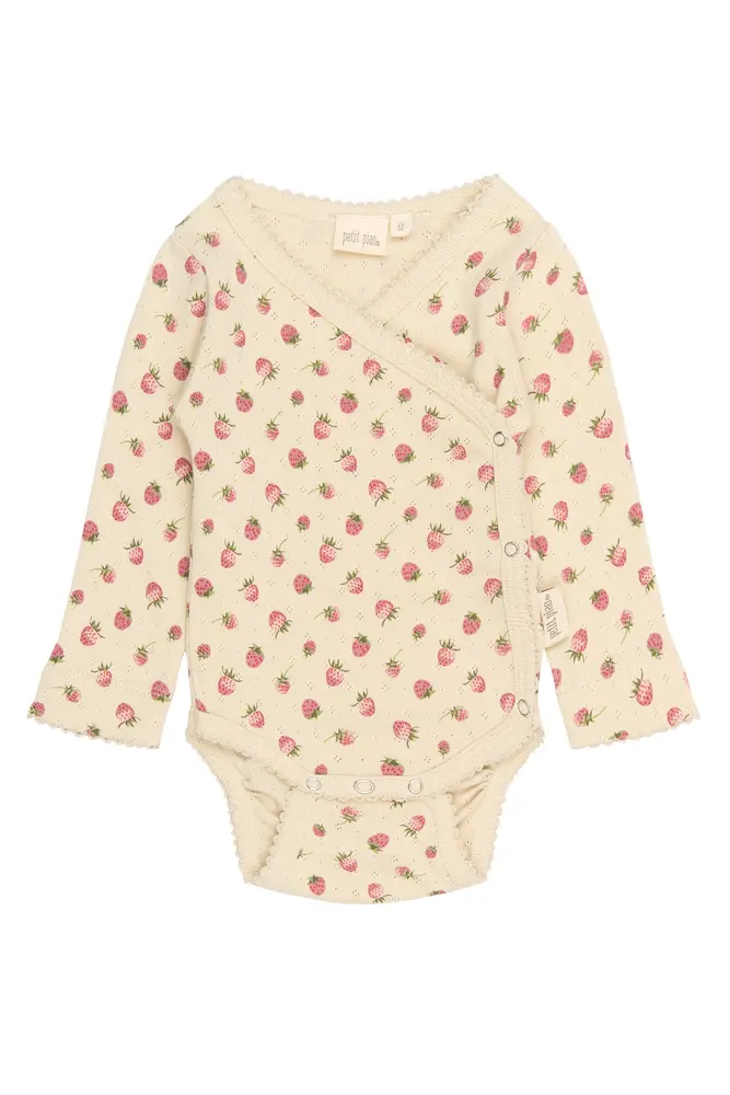 Dea Langærmet Body Fold Fog Strawberry Aop 44 Cm