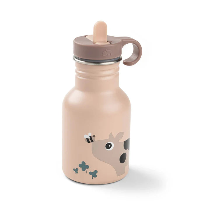 Done By Deer Flaske Rustfrit Stål Tiny Farm Pudder 350 Ml