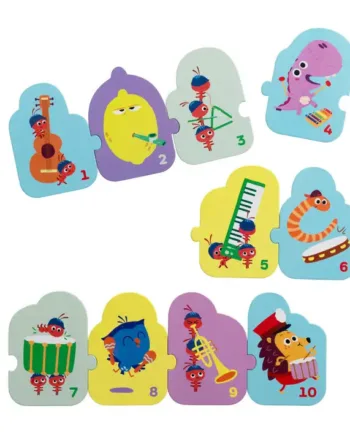 Dr Børste   Meter Puslespil 10 Pcs