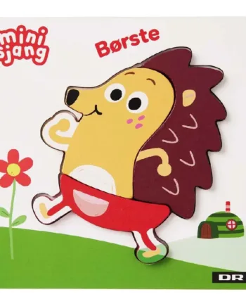 Dr Børste Træpuslespil    Brikker