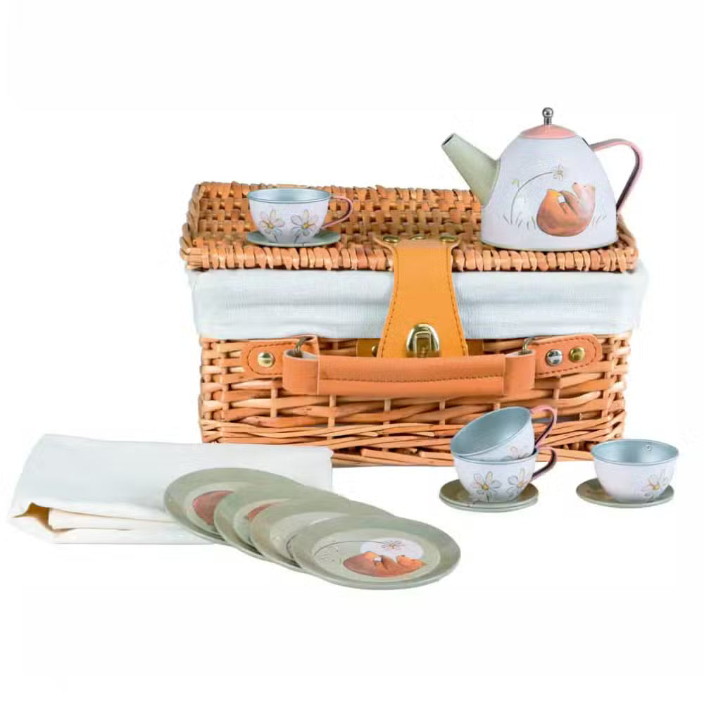 Egmont Toys Picnic Kurv Inkl  Te Stel Mint