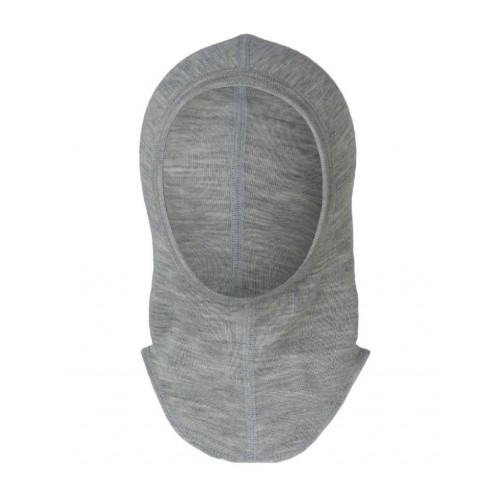 Elefanthue   En Kombination Af Uld Og Silke 62 68 Light Grey Melange