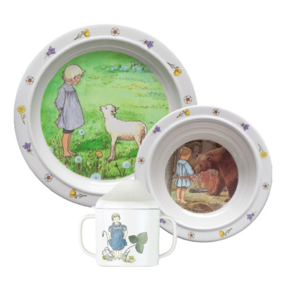 Elsa Beskow Spisestel   Dele