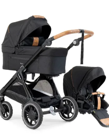 Emmaljunga Sento Flat Combi Outdoor Black