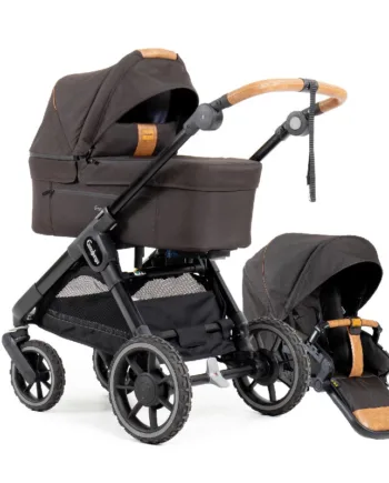 Emmaljunga Sento Max Flat Combi Outdoor Brown