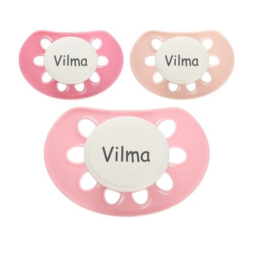 Esska Classic Night  Str        Mdr  Anatomisk Silikone  Sutter Med Navn