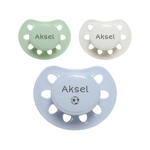 Esska Classic  Str      -  Mdr  Anatomisk Silikone  Sutter Med Navn