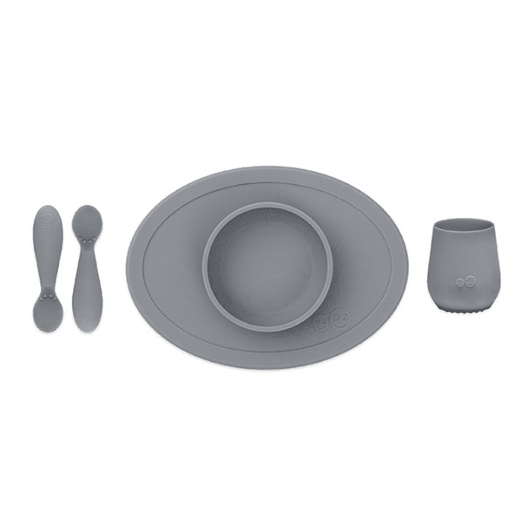Ezpz First Foods Set Spisesæt Grå